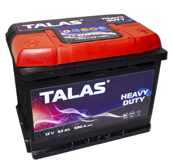 Акумулятор 62Ач TALAS HD 590A